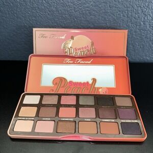 Too Faced SWEET PEACH Eyeshadow Palette 18 Shades Discontinued Rare New In Box